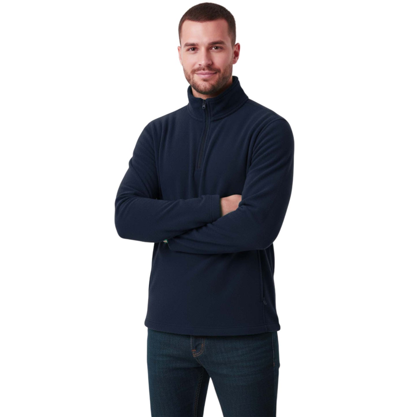 Mens 1/4 Zip Neck 300gsm Fleece Pullover