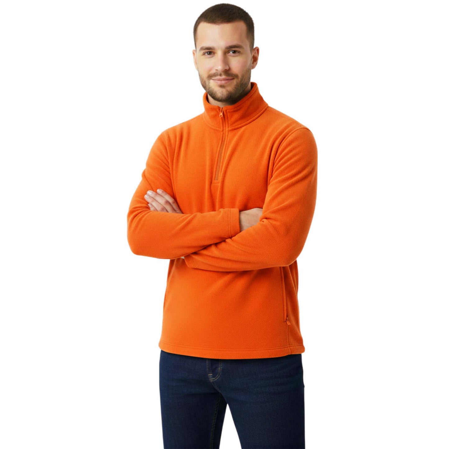 Mens 1/4 Zip Neck 300gsm Fleece Pullover