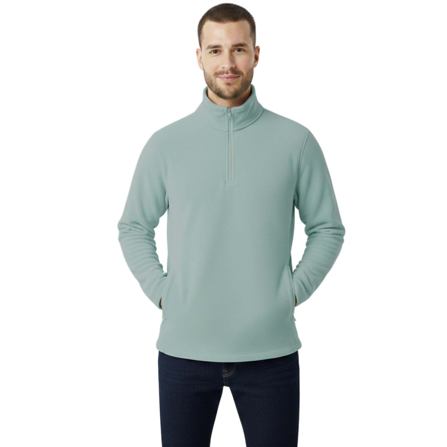 Mens 1/4 Zip Neck 300gsm Fleece Pullover