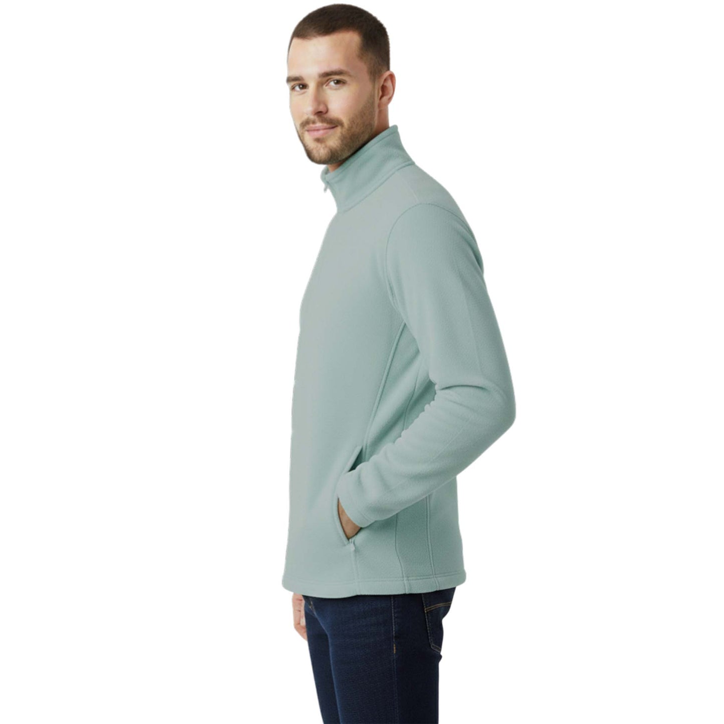 Mens 1/4 Zip Neck 300gsm Fleece Pullover