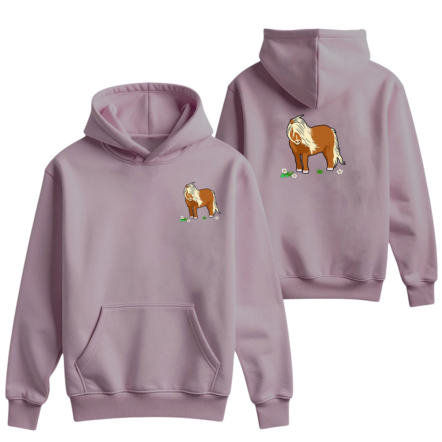 Unisex Kids Embroidered Hoodie | Sheep | Pony | Cow | Digger