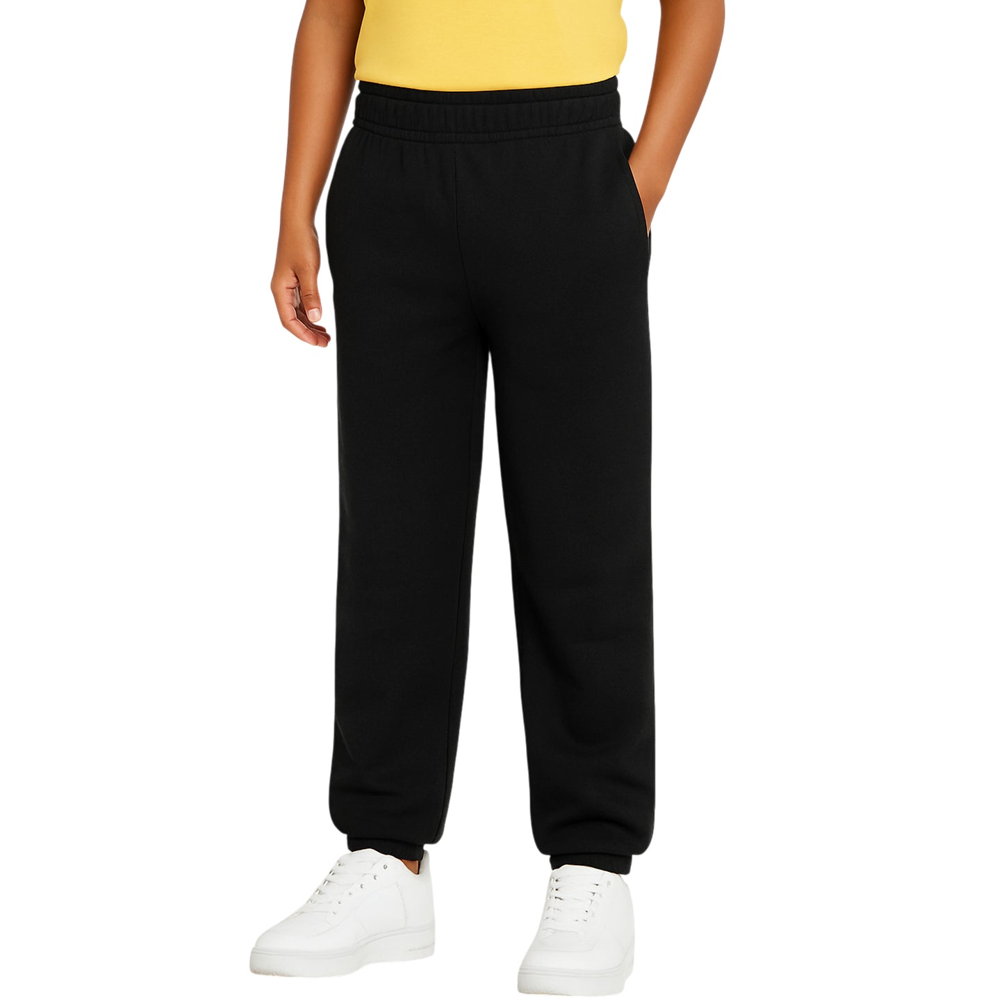 Kids Unisex Heavy Blend Plain Jogging Bottoms