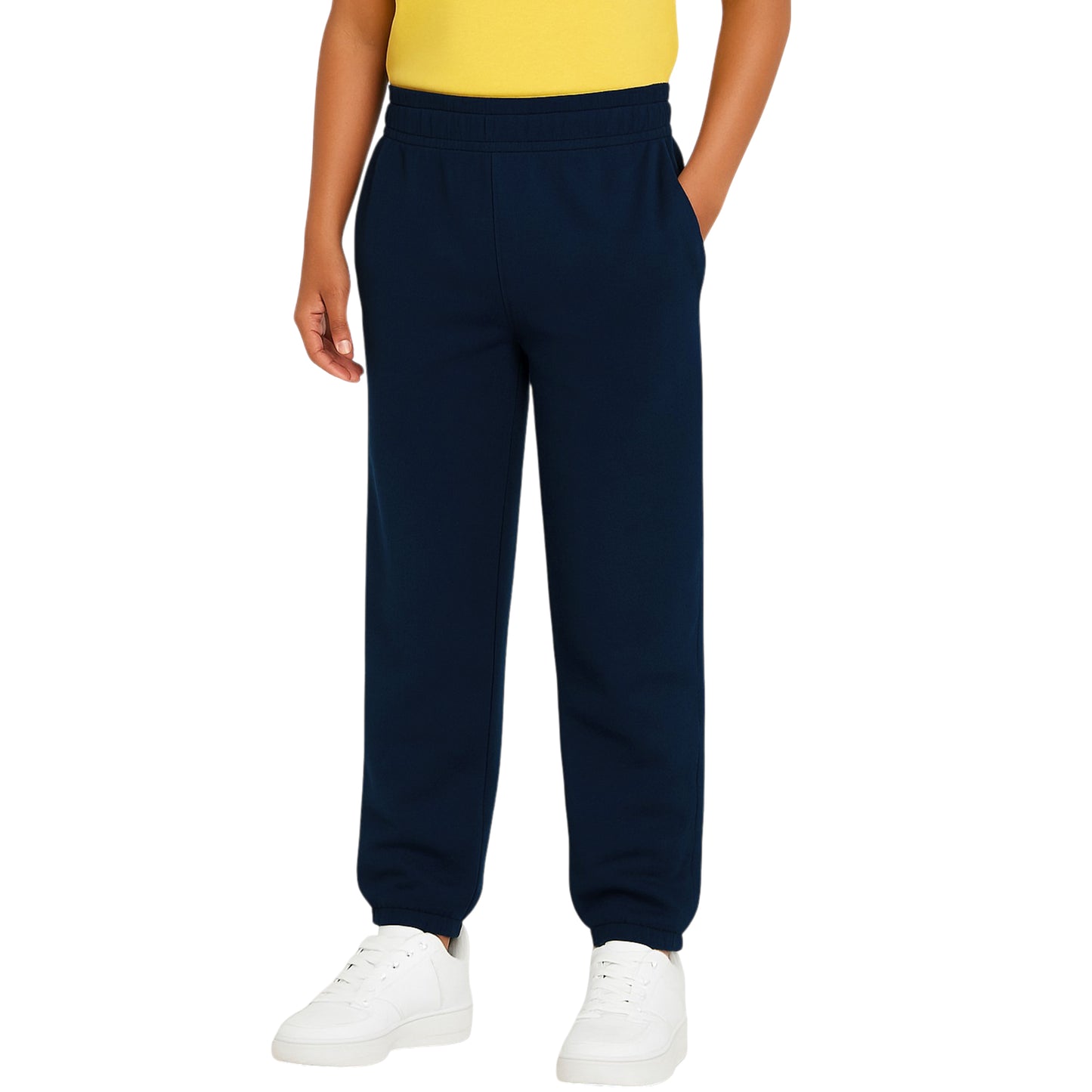 Kids Unisex Heavy Blend Plain Jogging Bottoms
