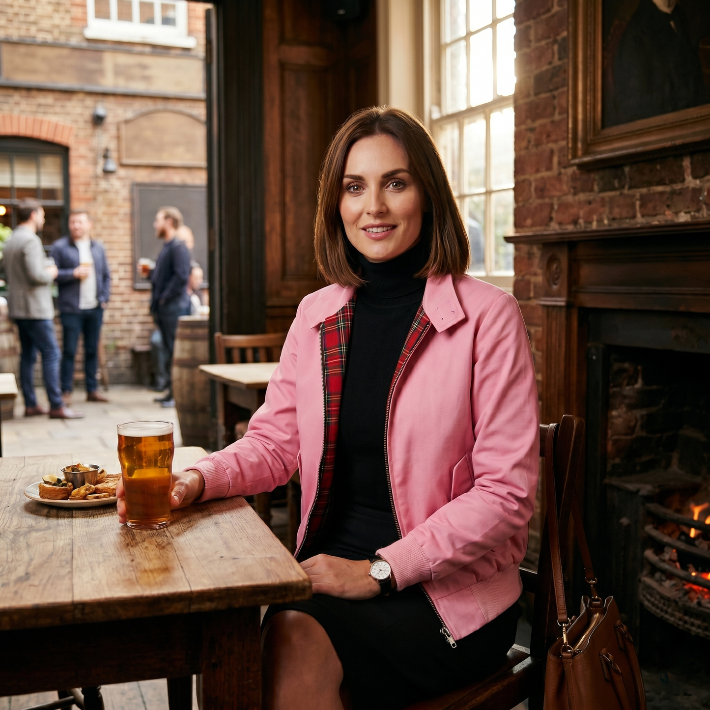Womens Classic Harrington Bomber Jacket