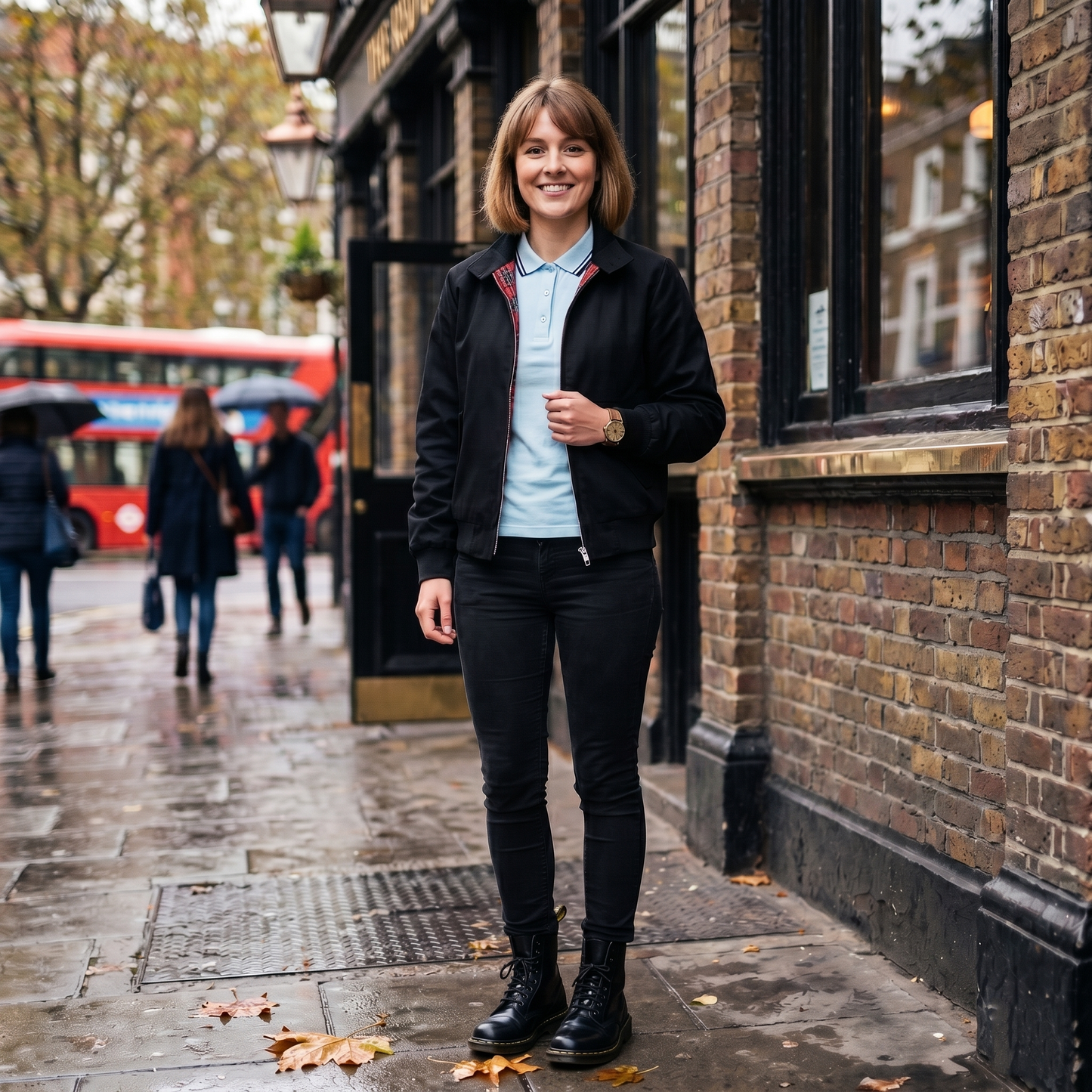 Womens Classic Harrington Bomber Jacket