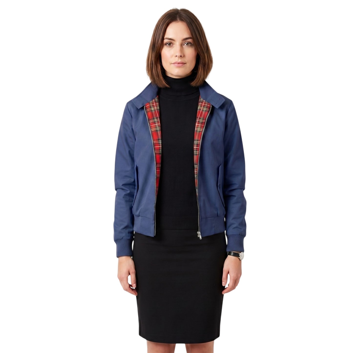 Womens Classic Harrington Bomber Jacket