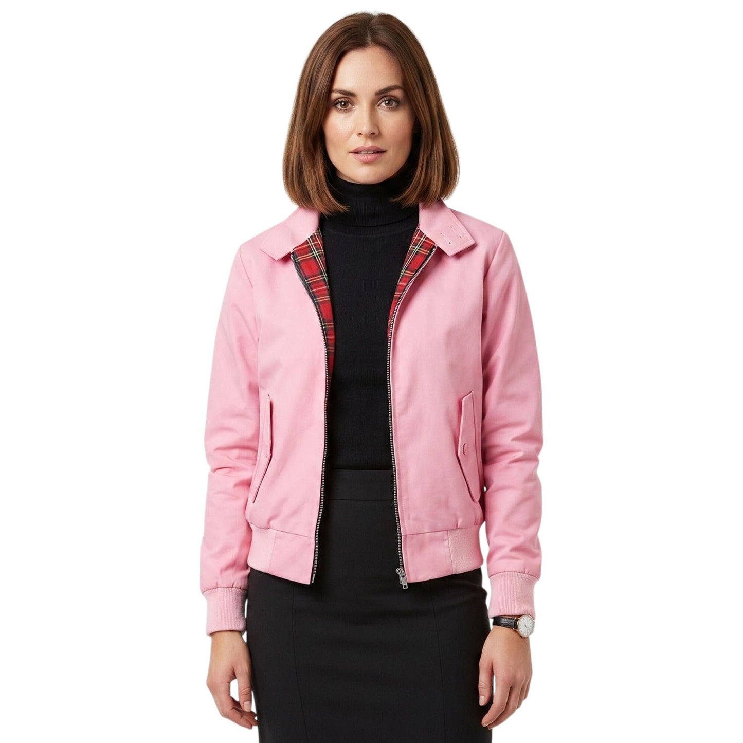 Womens Classic Harrington Bomber Jacket