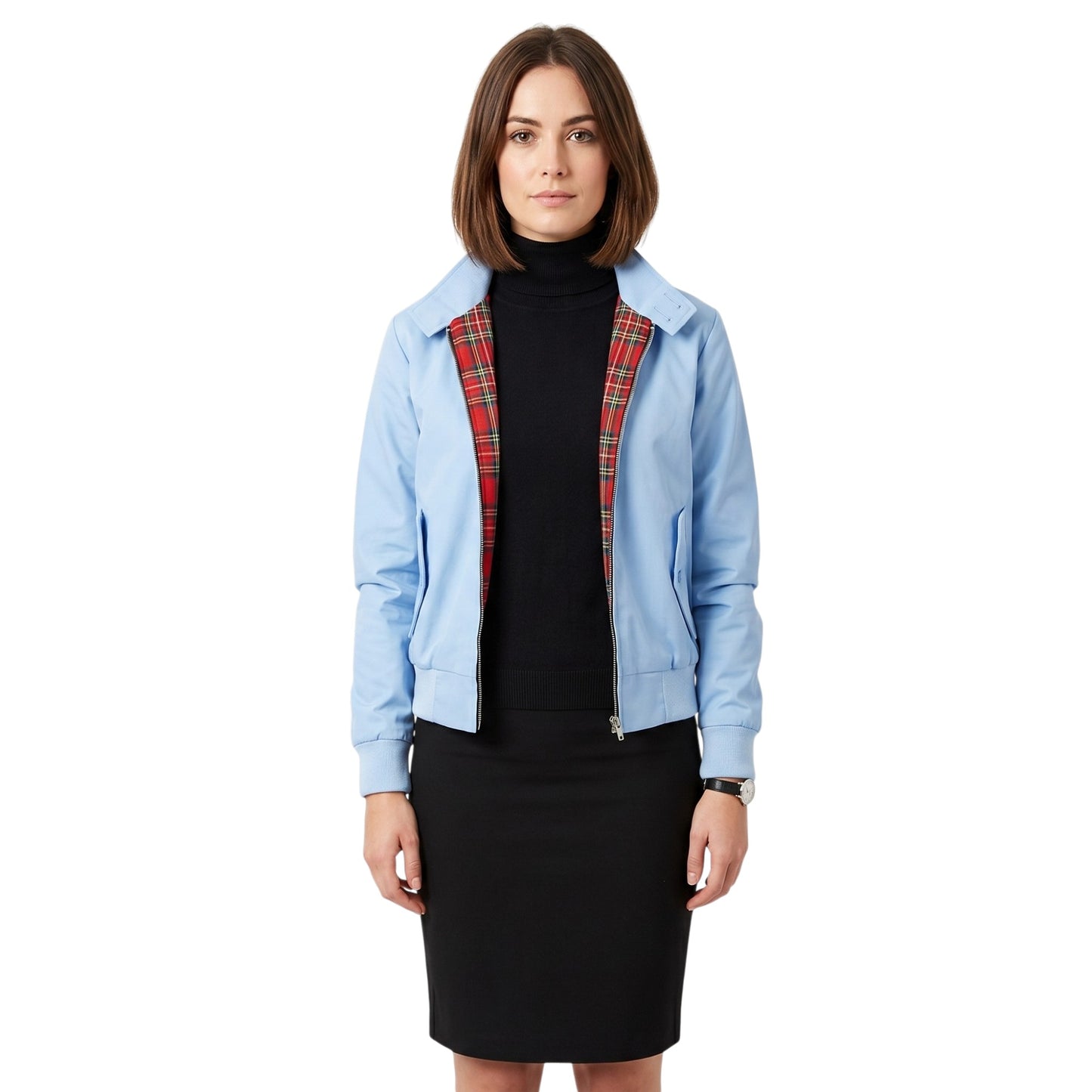 Womens Classic Harrington Bomber Jacket