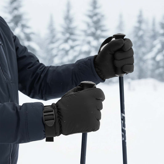 Adults Winter Warm Thermal Waterproof Ski Gloves