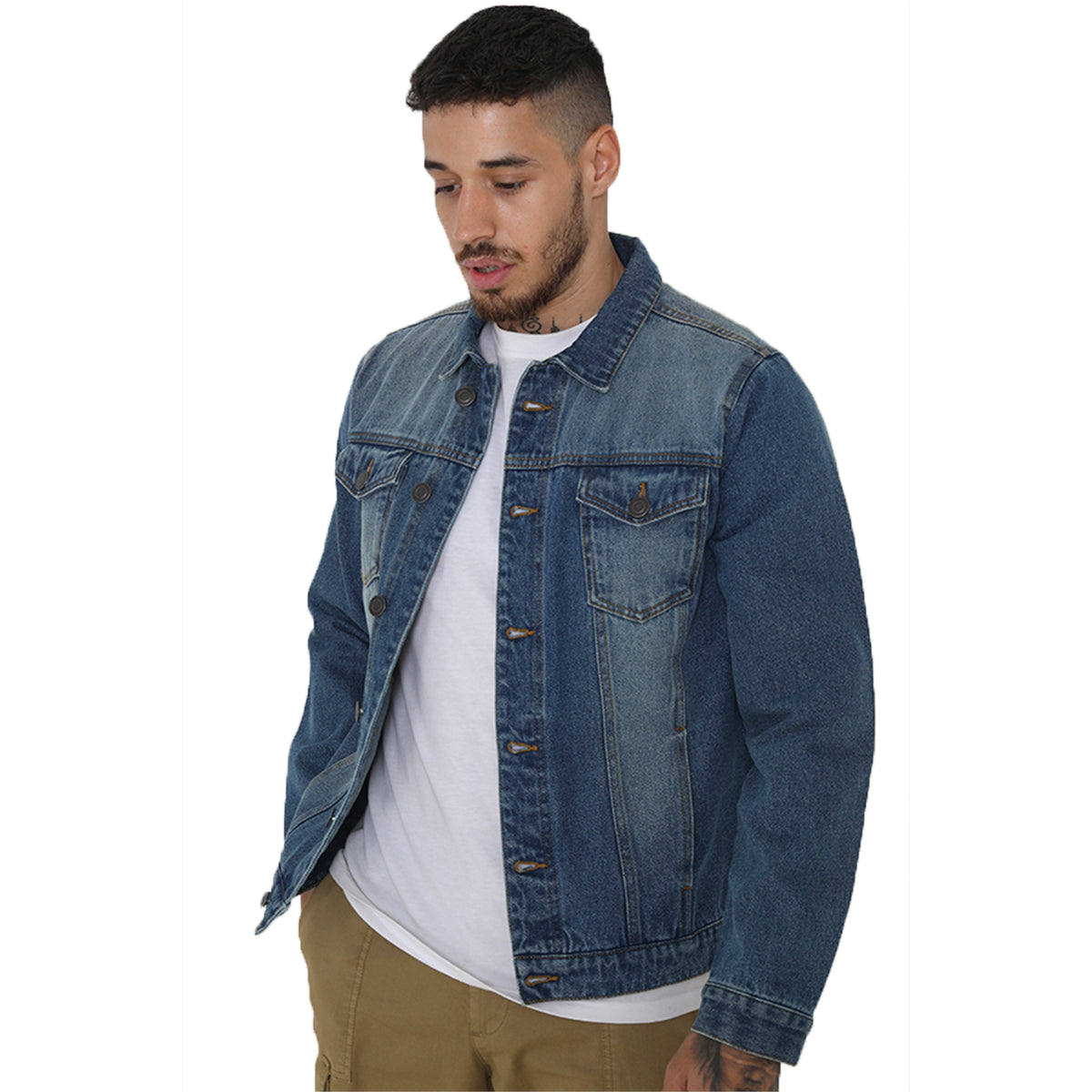 Casual denim jacket hotsell