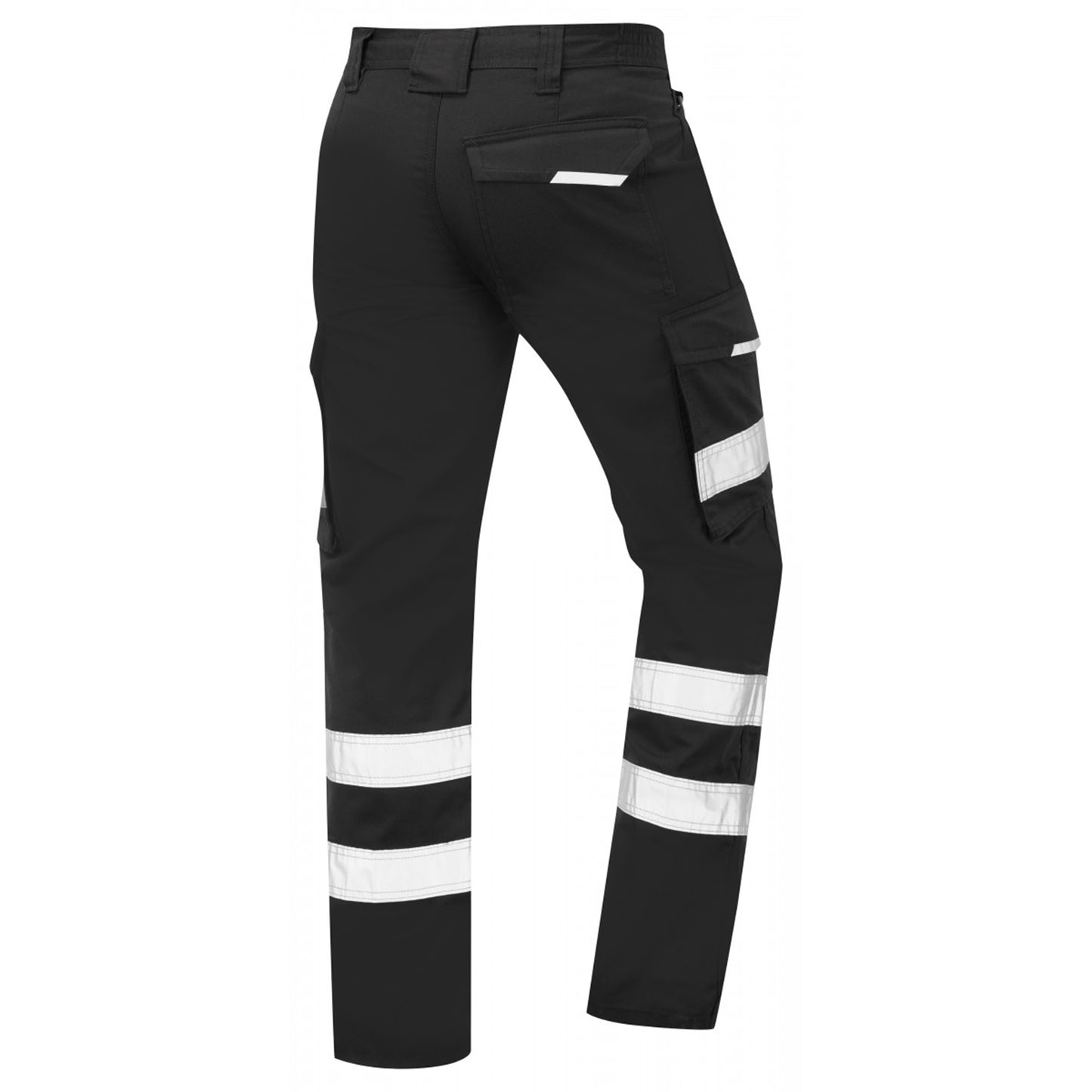 Hi Visibility Polycotton Cargo Work Trousers - Regular Leg Length