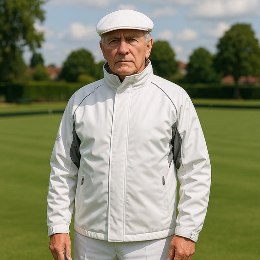 Men's Waterproof Mesh Lined Sports Bowling Jacket