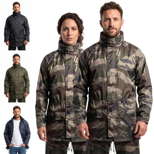 Adults Arctic Storm Orbit Waterproof Rain Jacket with Taped Seams