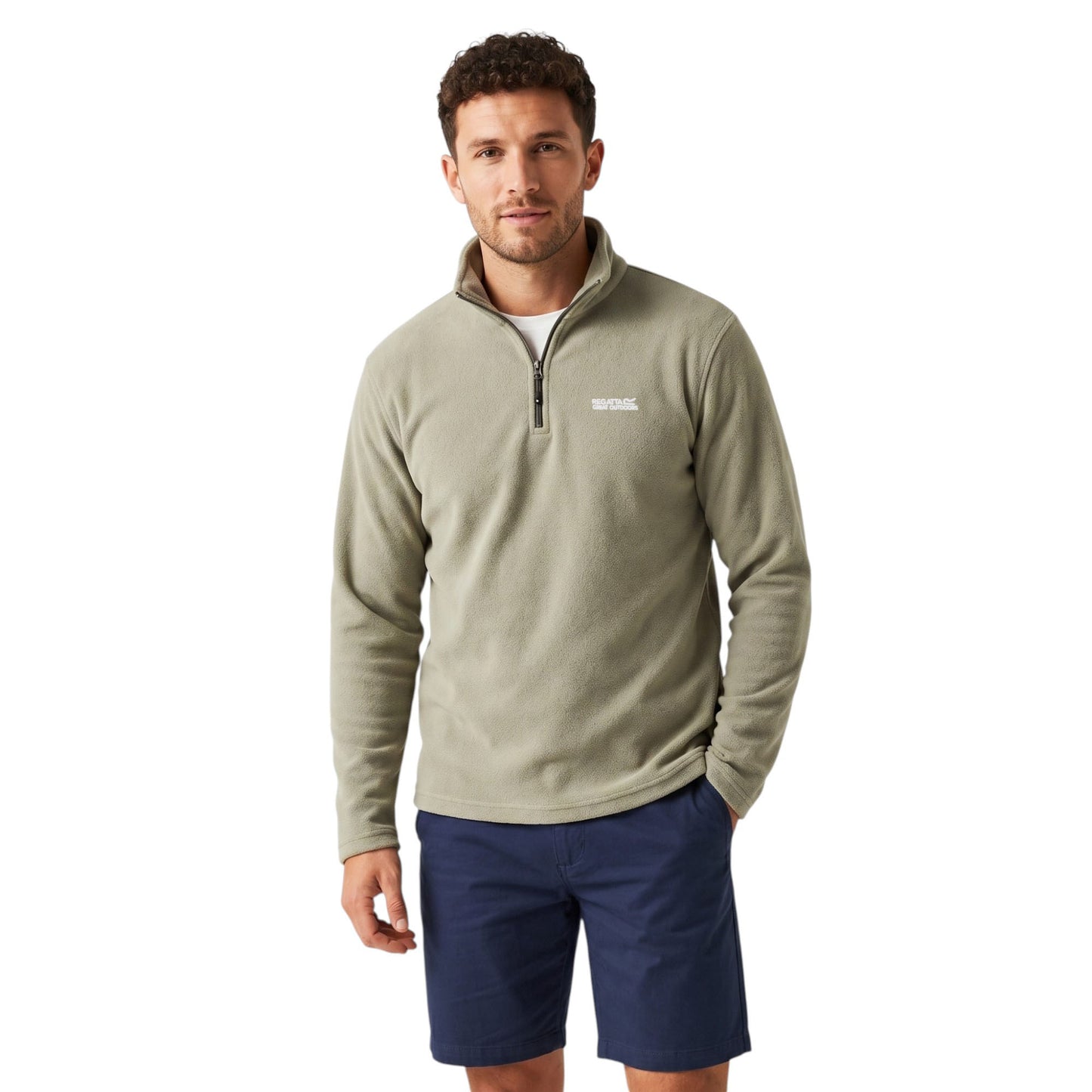 Men’s Symmetry Fleece Pullover | Lightweight Outdoor Zip-Neck Jumper