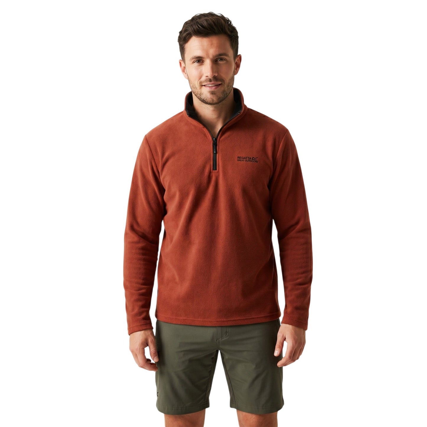 Men’s Symmetry Fleece Pullover | Lightweight Outdoor Zip-Neck Jumper