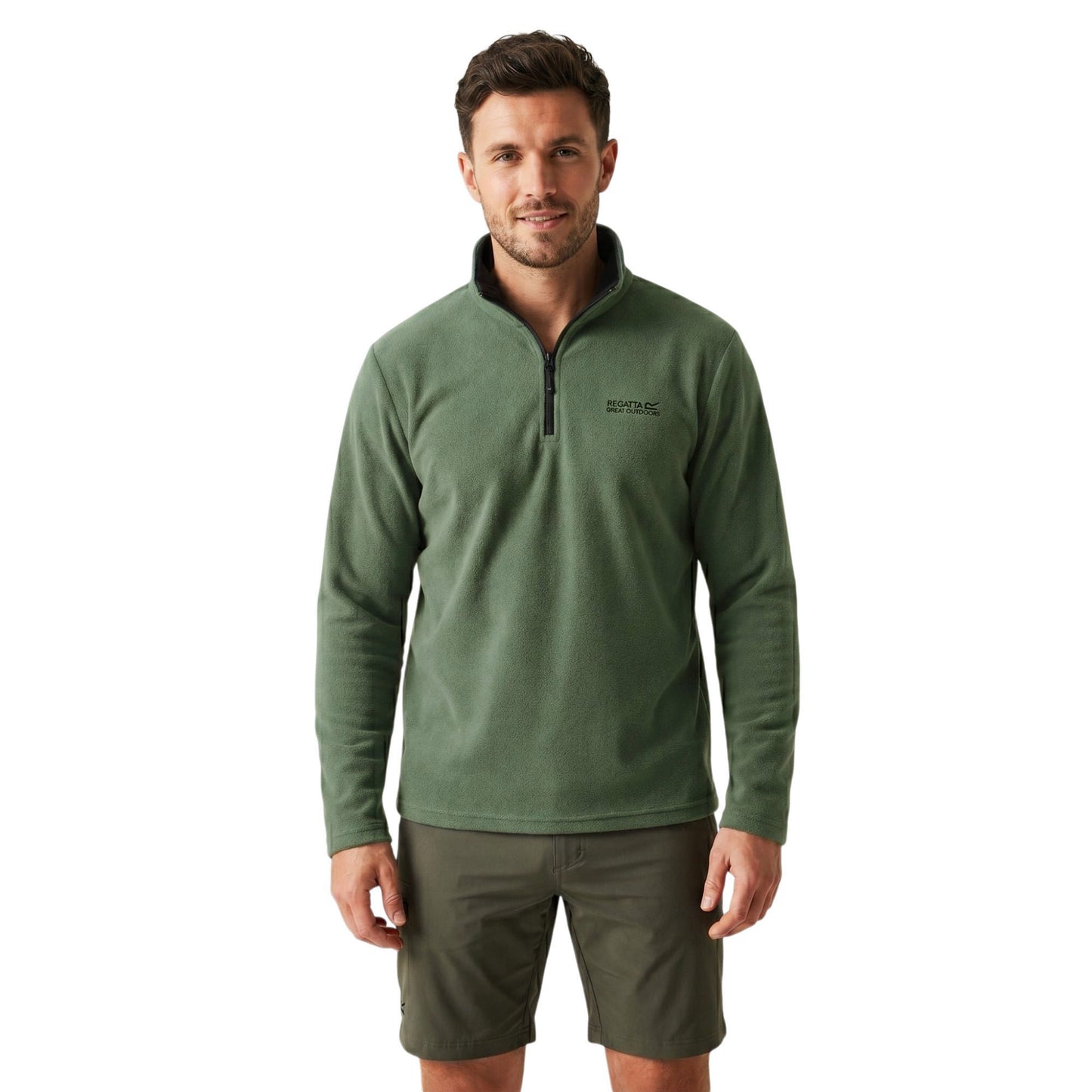 Men’s Symmetry Fleece Pullover | Lightweight Outdoor Zip-Neck Jumper