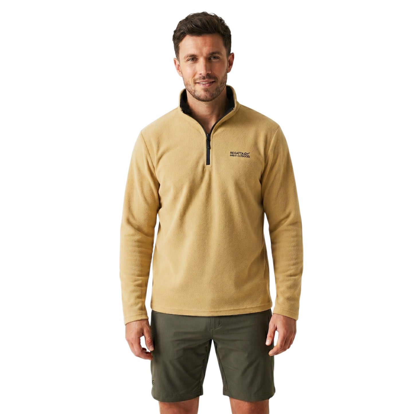 Men’s Symmetry Fleece Pullover | Lightweight Outdoor Zip-Neck Jumper