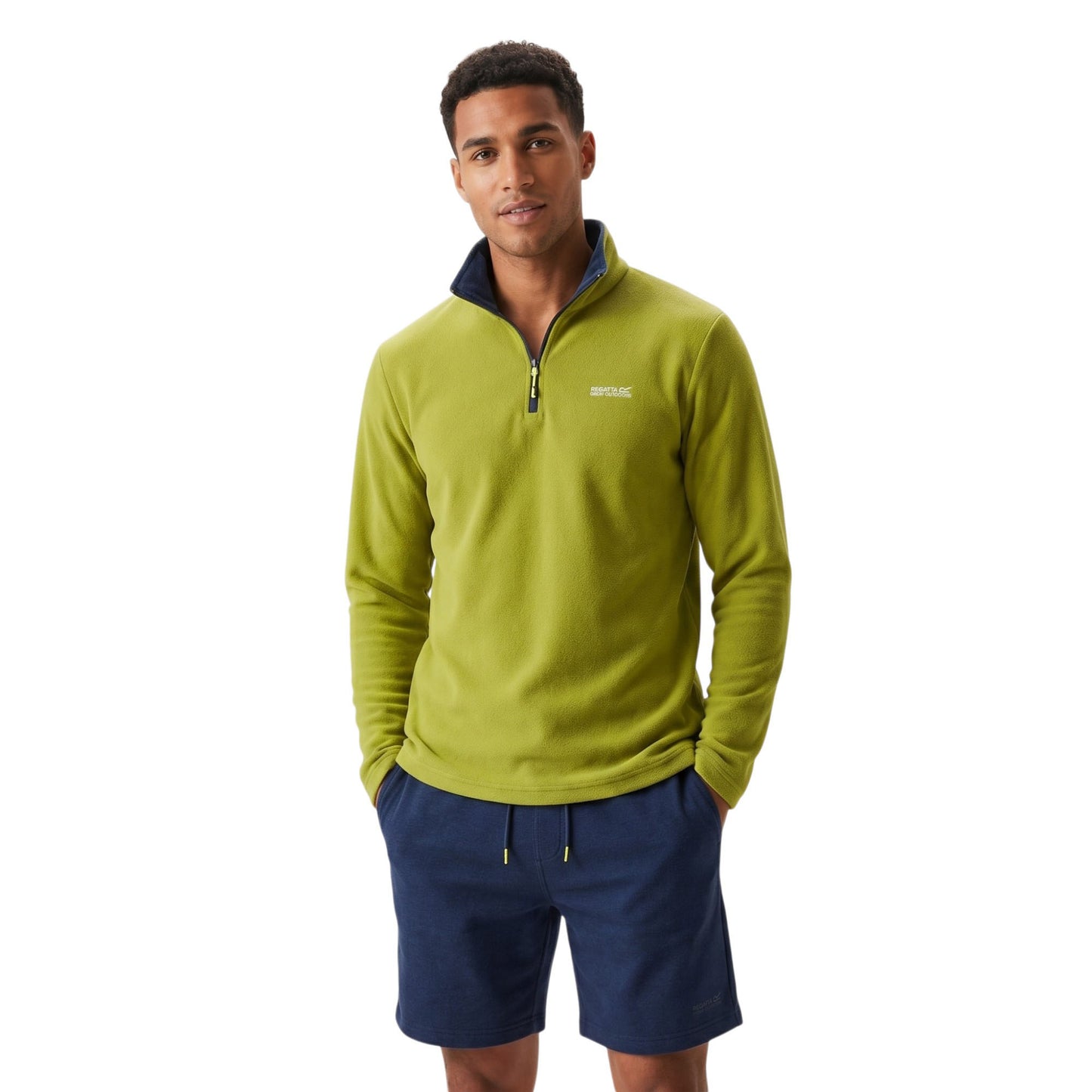 Men’s Symmetry Fleece Pullover | Lightweight Outdoor Zip-Neck Jumper