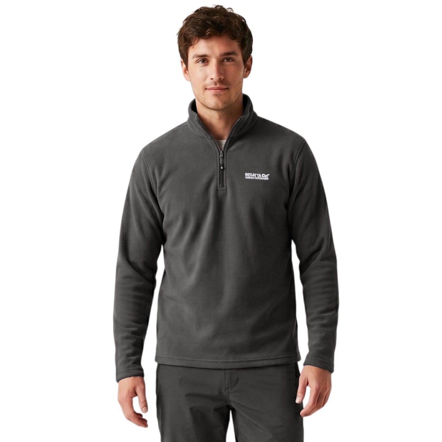 Men’s Symmetry Fleece Pullover | Lightweight Outdoor Zip-Neck Jumper