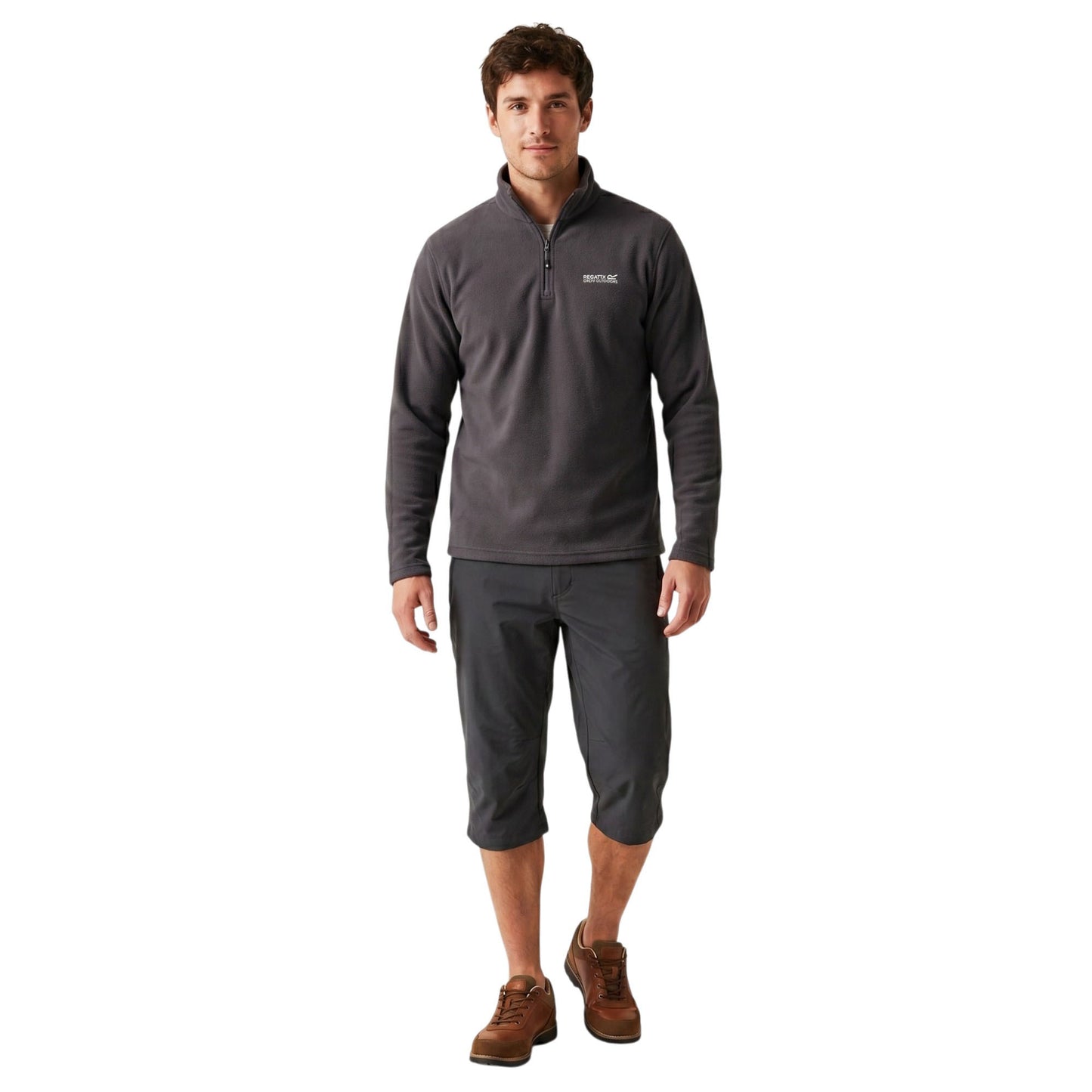 Men’s Symmetry Fleece Pullover | Lightweight Outdoor Zip-Neck Jumper