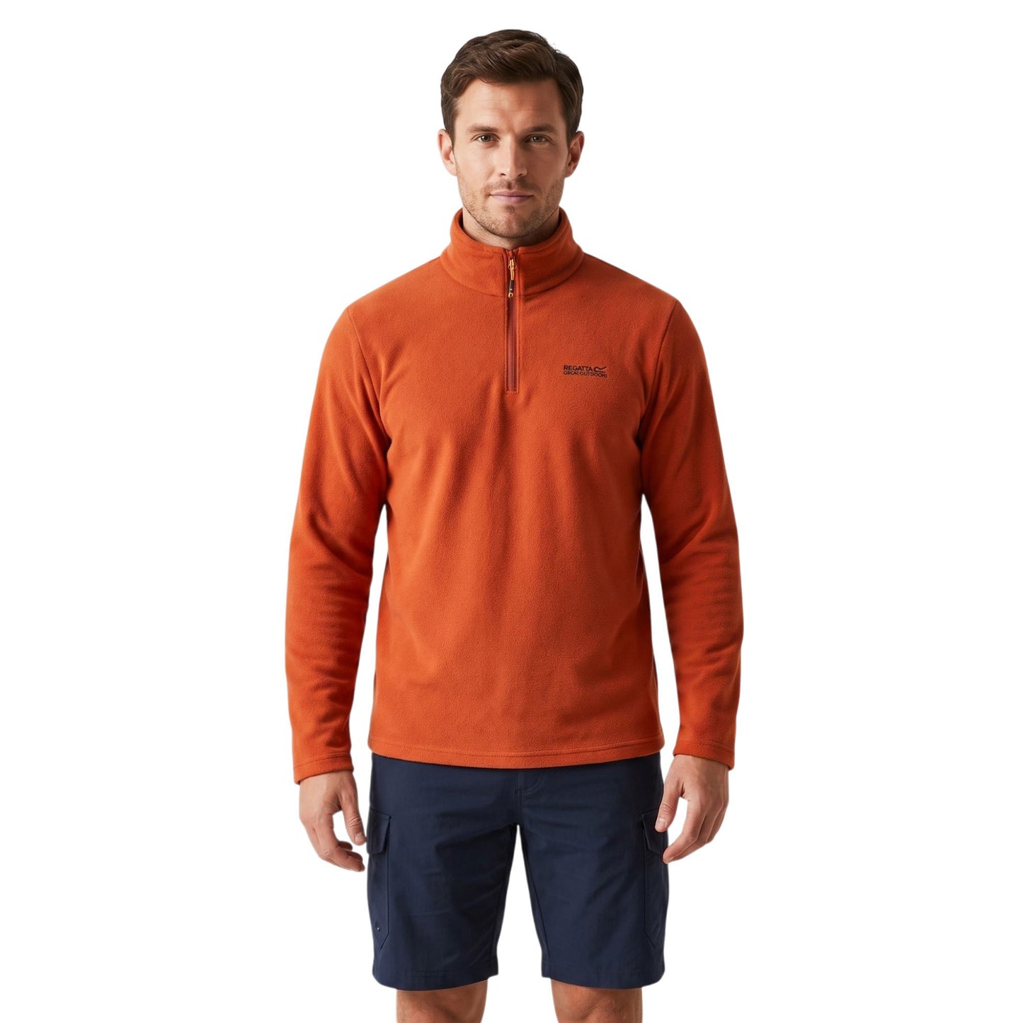 Men’s Symmetry Fleece Pullover | Lightweight Outdoor Zip-Neck Jumper