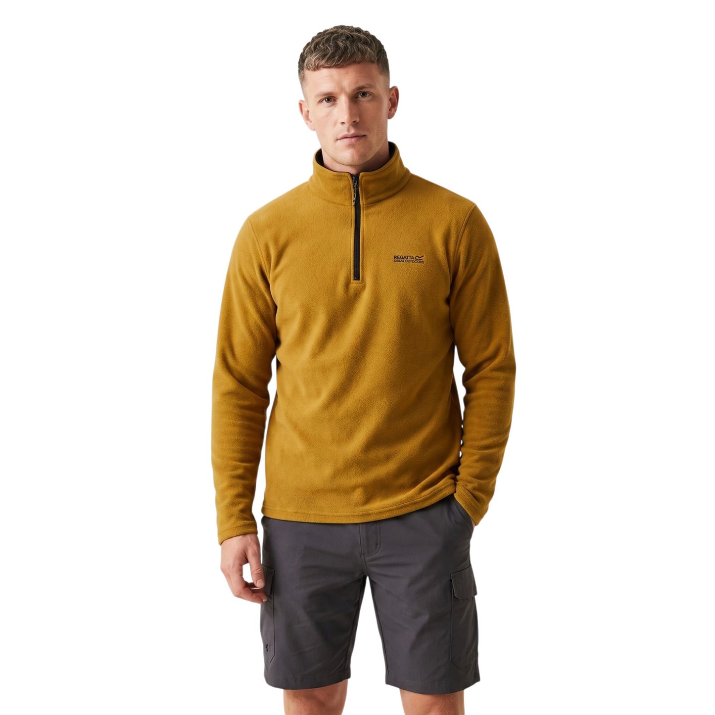 Men’s Symmetry Fleece Pullover | Lightweight Outdoor Zip-Neck Jumper