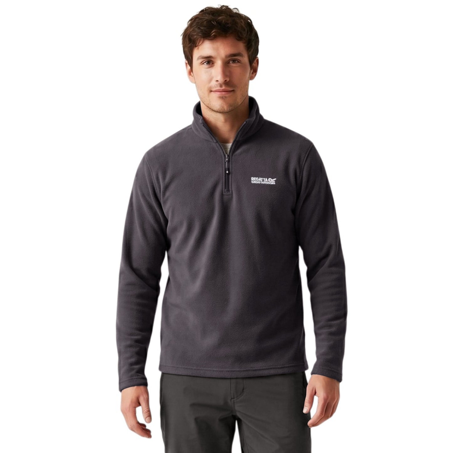 Men’s Symmetry Fleece Pullover | Lightweight Outdoor Zip-Neck Jumper