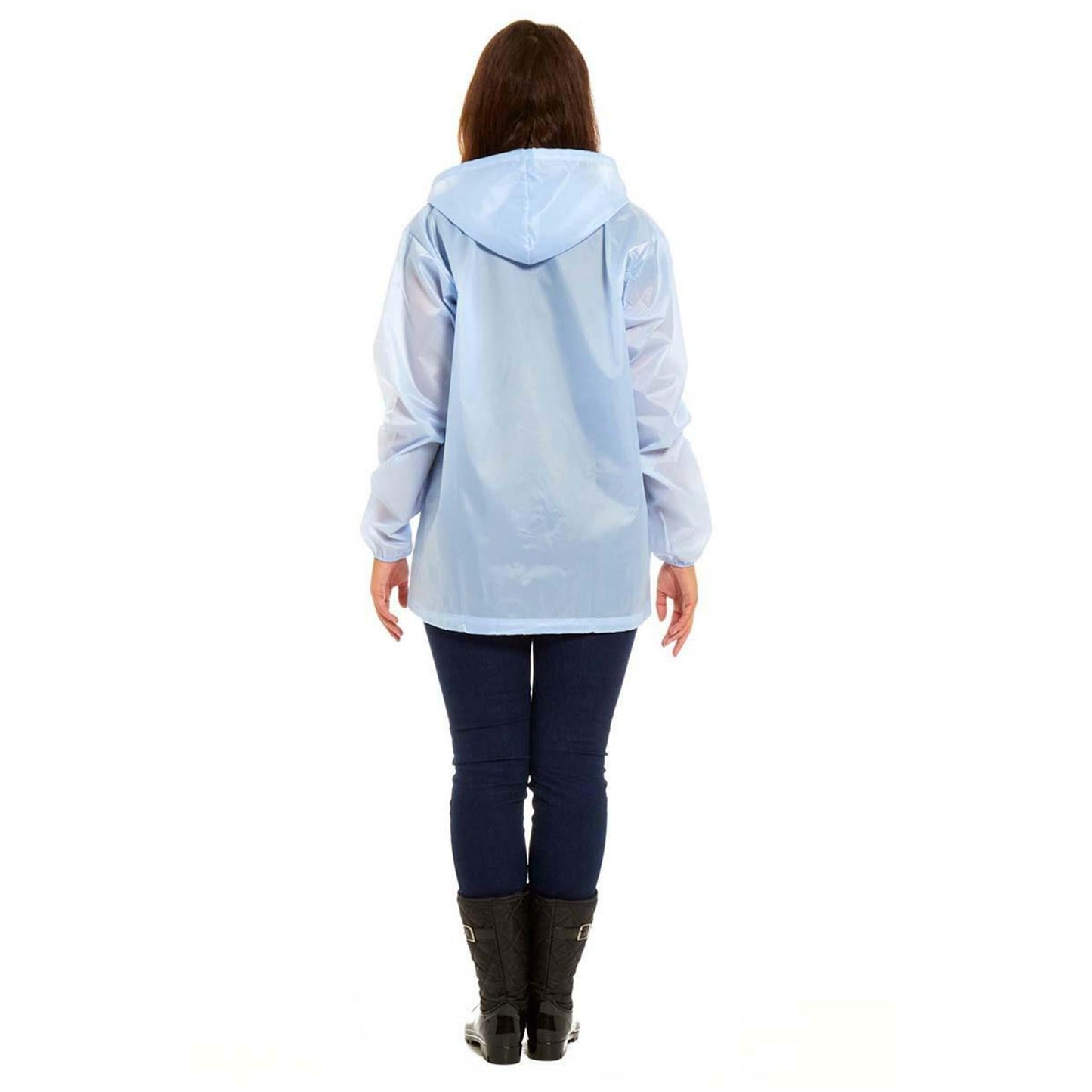 Adults Lightweight Showerproof Cagoule Mac - Regular & Plus Sizes