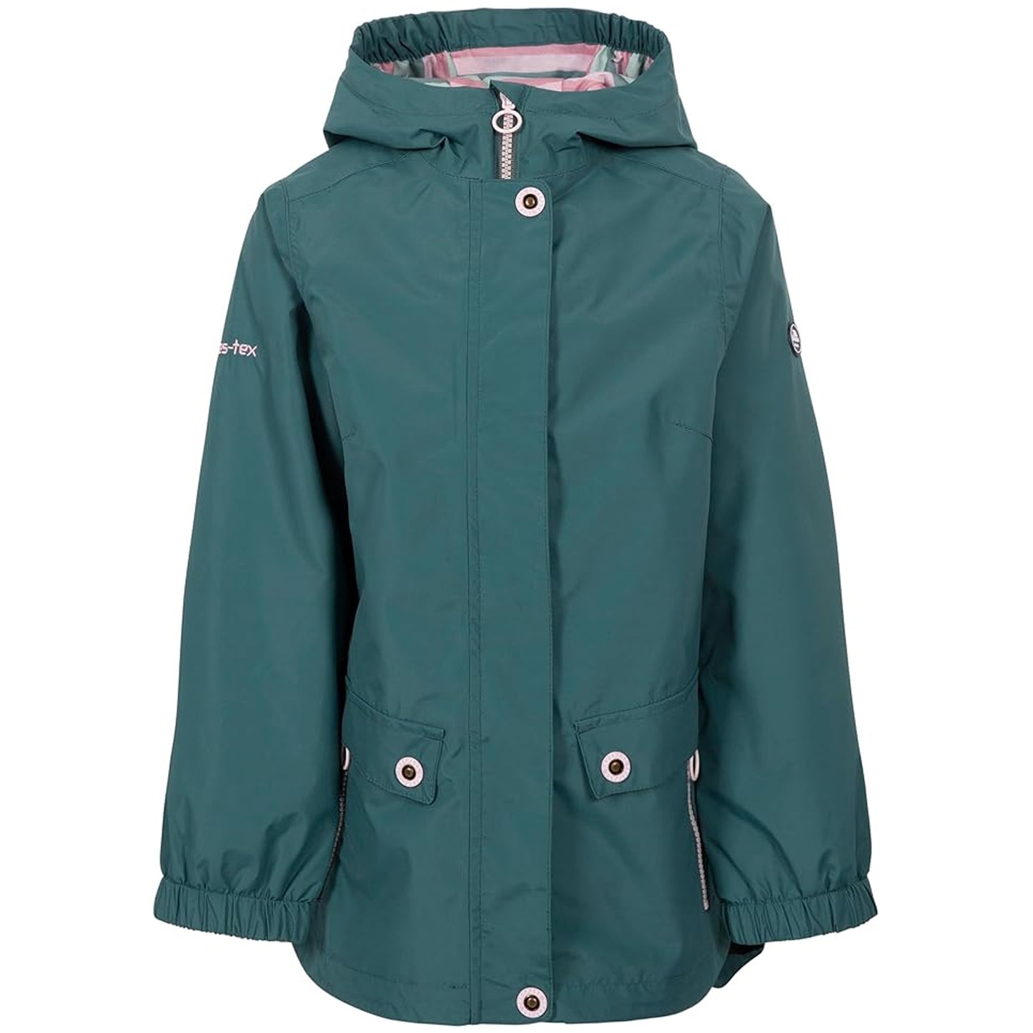 Kids Girls Flourish Waterproof Raincoat