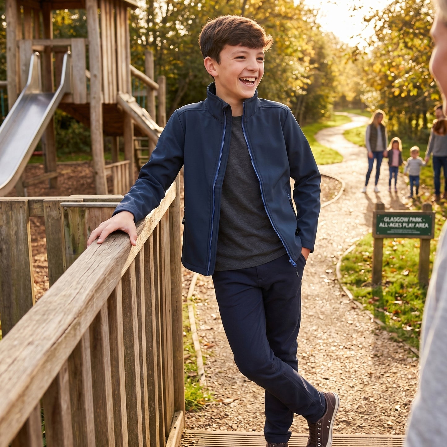 Regatta Junior Ablaze 2-Layer Softshell Jacket – Water-Repellent