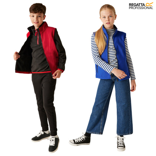 Unisex Kids Regatta Junior Ablaze Softshell Bodywarmer - TRA882