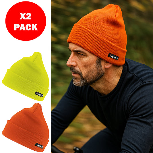 Mens Regatta 3M Thinsulate Lined Acrylic Hat | Pack of 2