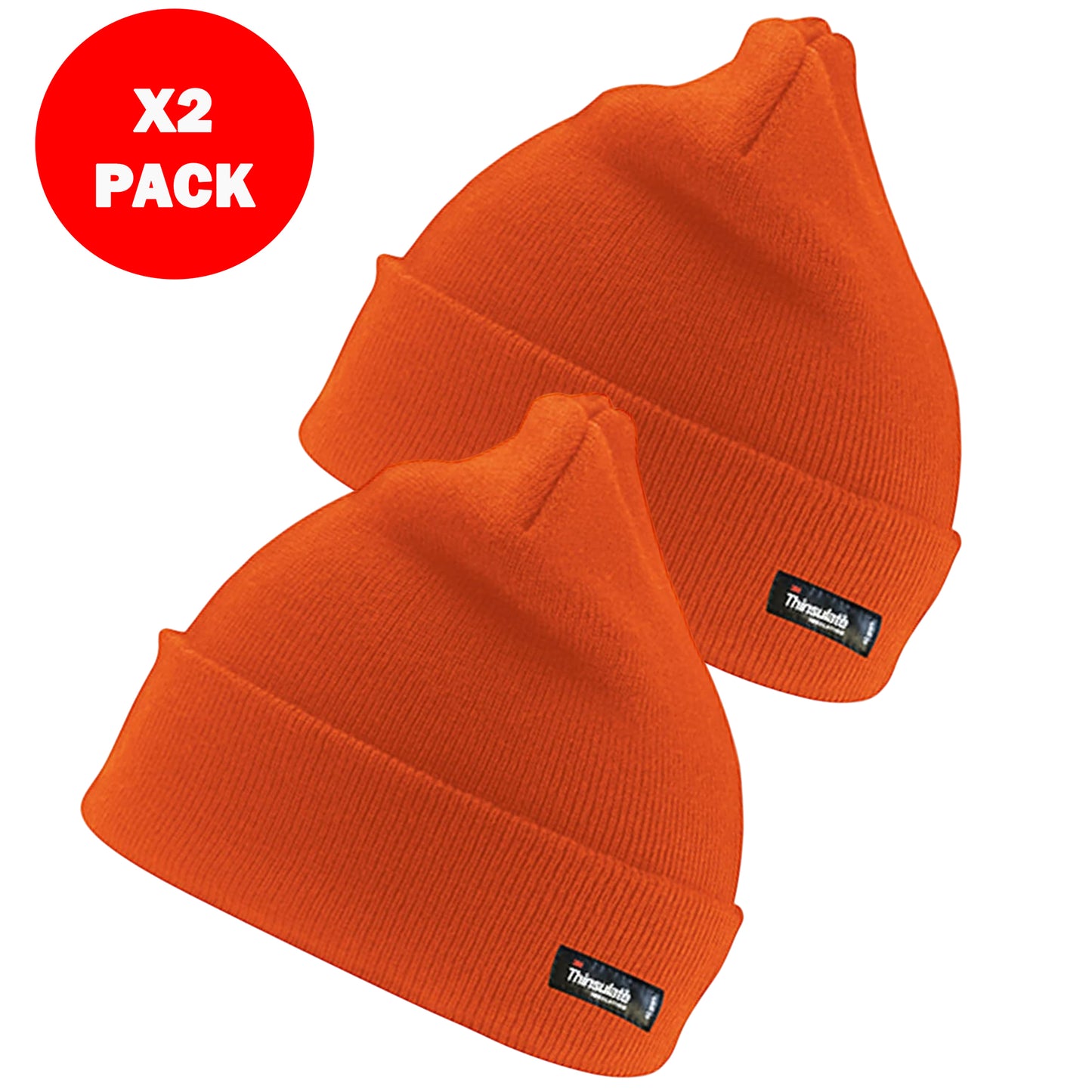 Mens Regatta 3M Thinsulate Lined Acrylic Hat | Pack of 2