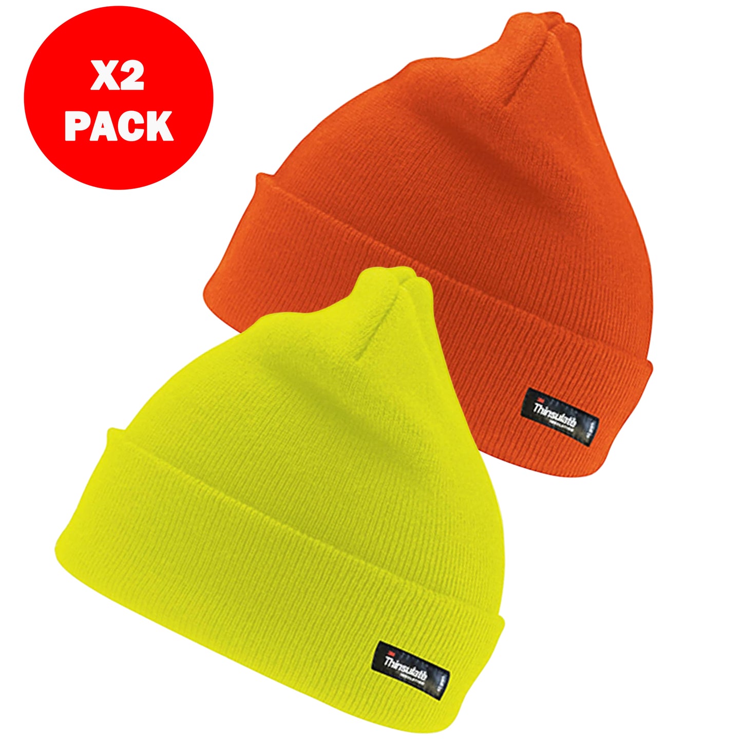 Mens Regatta 3M Thinsulate Lined Acrylic Hat | Pack of 2