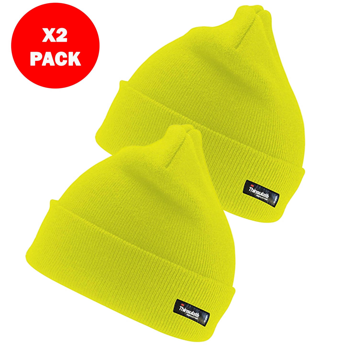 Mens Regatta 3M Thinsulate Lined Acrylic Hat | Pack of 2