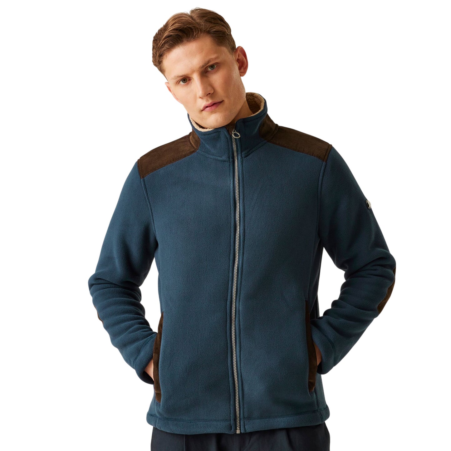 Mens Regatta Faversham Full Zip Fleece Lined Jacket