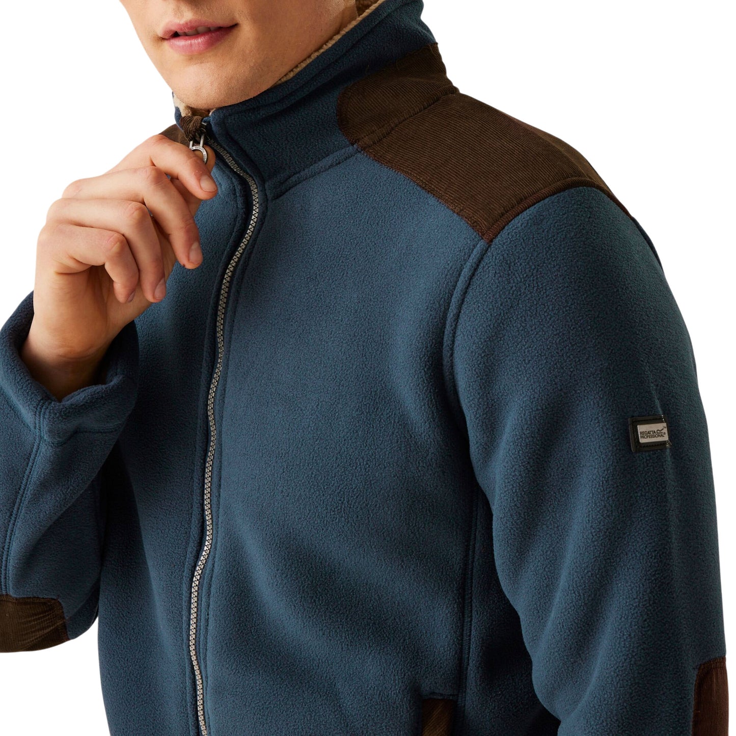 Mens Regatta Faversham Full Zip Fleece Lined Jacket