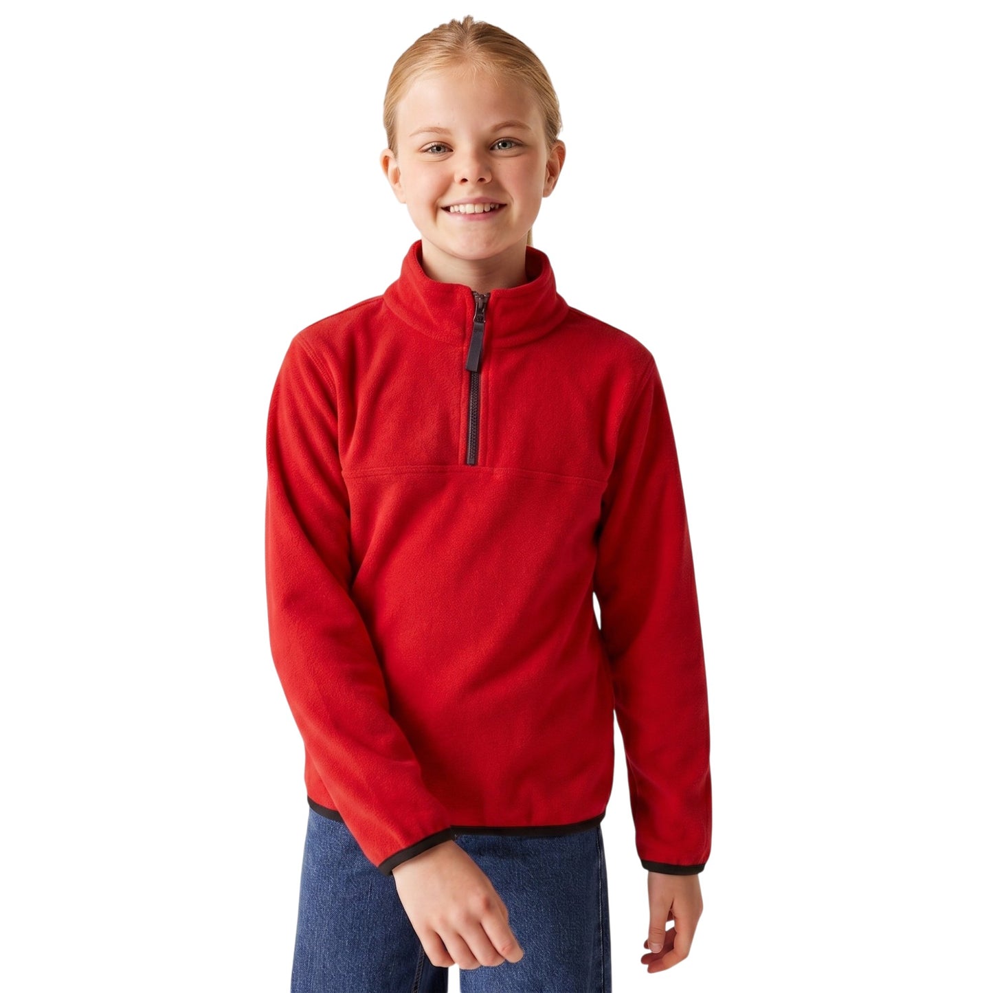 Regatta Junior Microfleece Half-Zip Pullover – Lightweight Kids’ Fleece