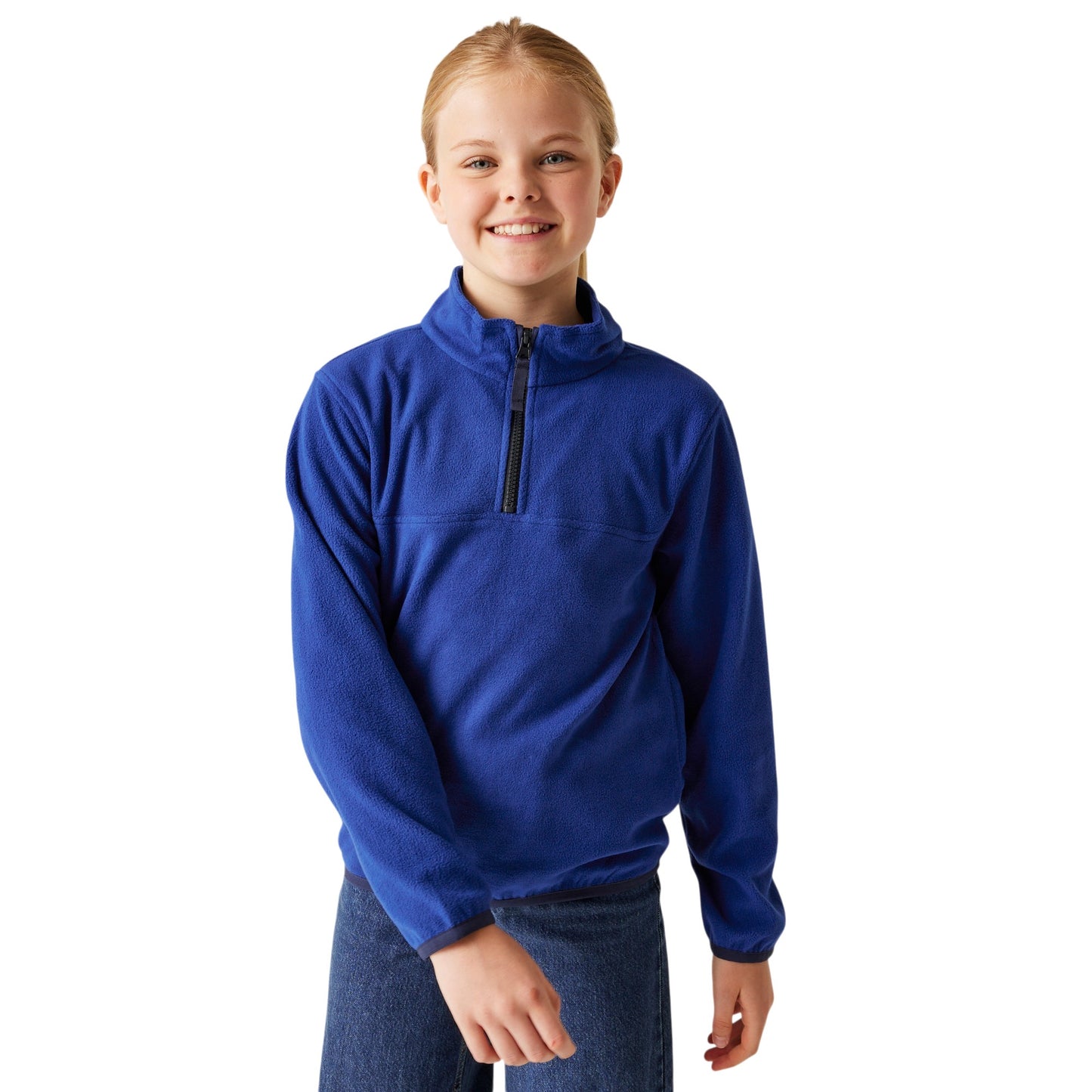Regatta Junior Microfleece Half-Zip Pullover – Lightweight Kids’ Fleece