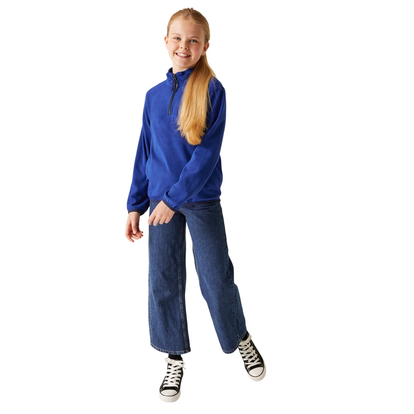 Regatta Junior Microfleece Half-Zip Pullover – Lightweight Kids’ Fleece