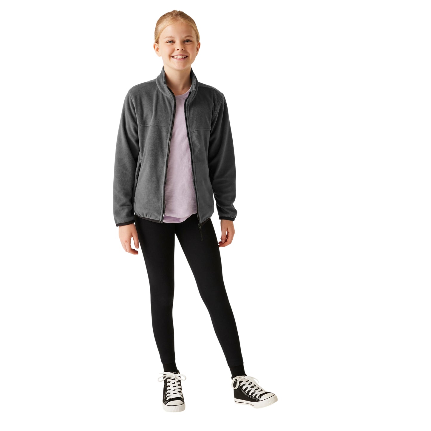 Kids Regatta Junior Full Zip Microfleece Jacket