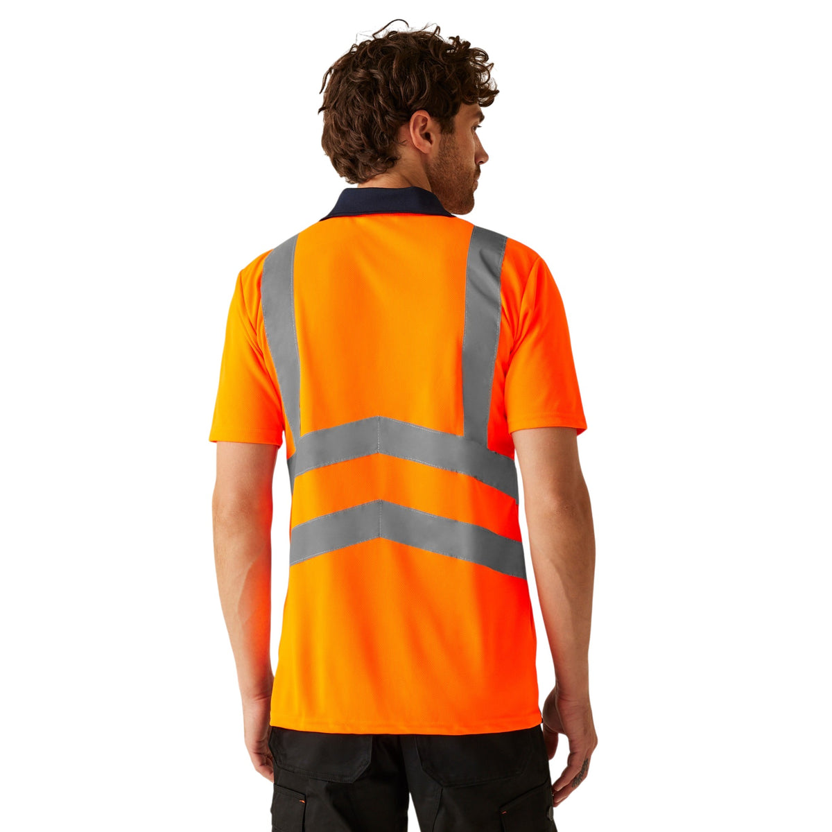Hi-Vis Pro Two-Tone Wicking Polo Shirt | TRS189 Workwear Top