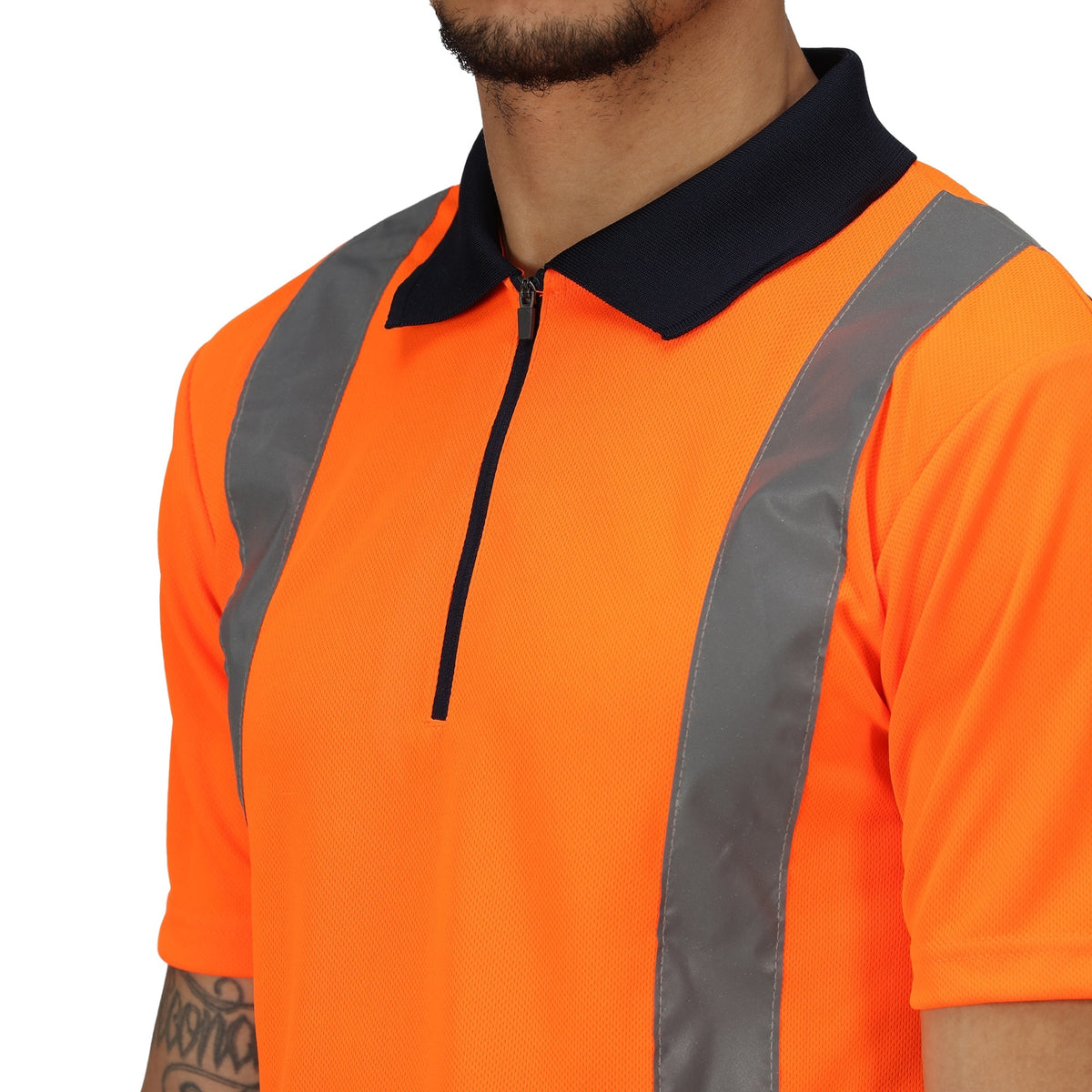 Hi-Vis Pro Two-Tone Wicking Polo Shirt | TRS189 Workwear Top