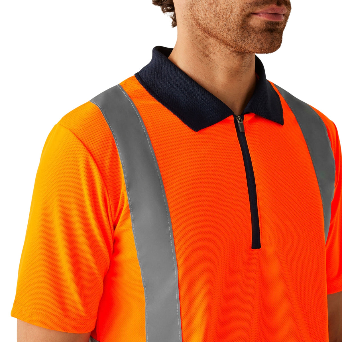 Hi-Vis Pro Two-Tone Wicking Polo Shirt | TRS189 Workwear Top