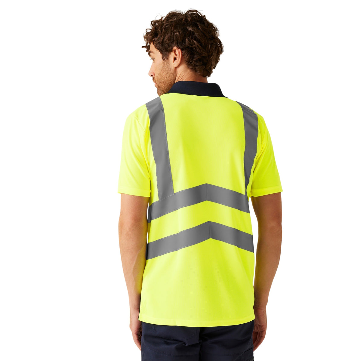 Hi-Vis Pro Two-Tone Wicking Polo Shirt | TRS189 Workwear Top