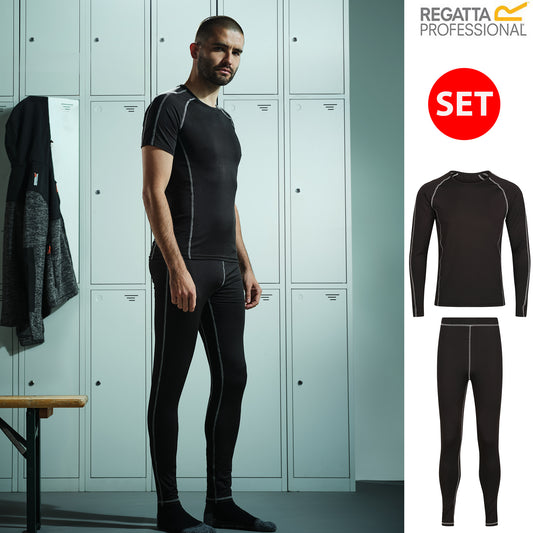 Men's Thermal Base Layer Set | Long Sleeve Top & Pants Combination