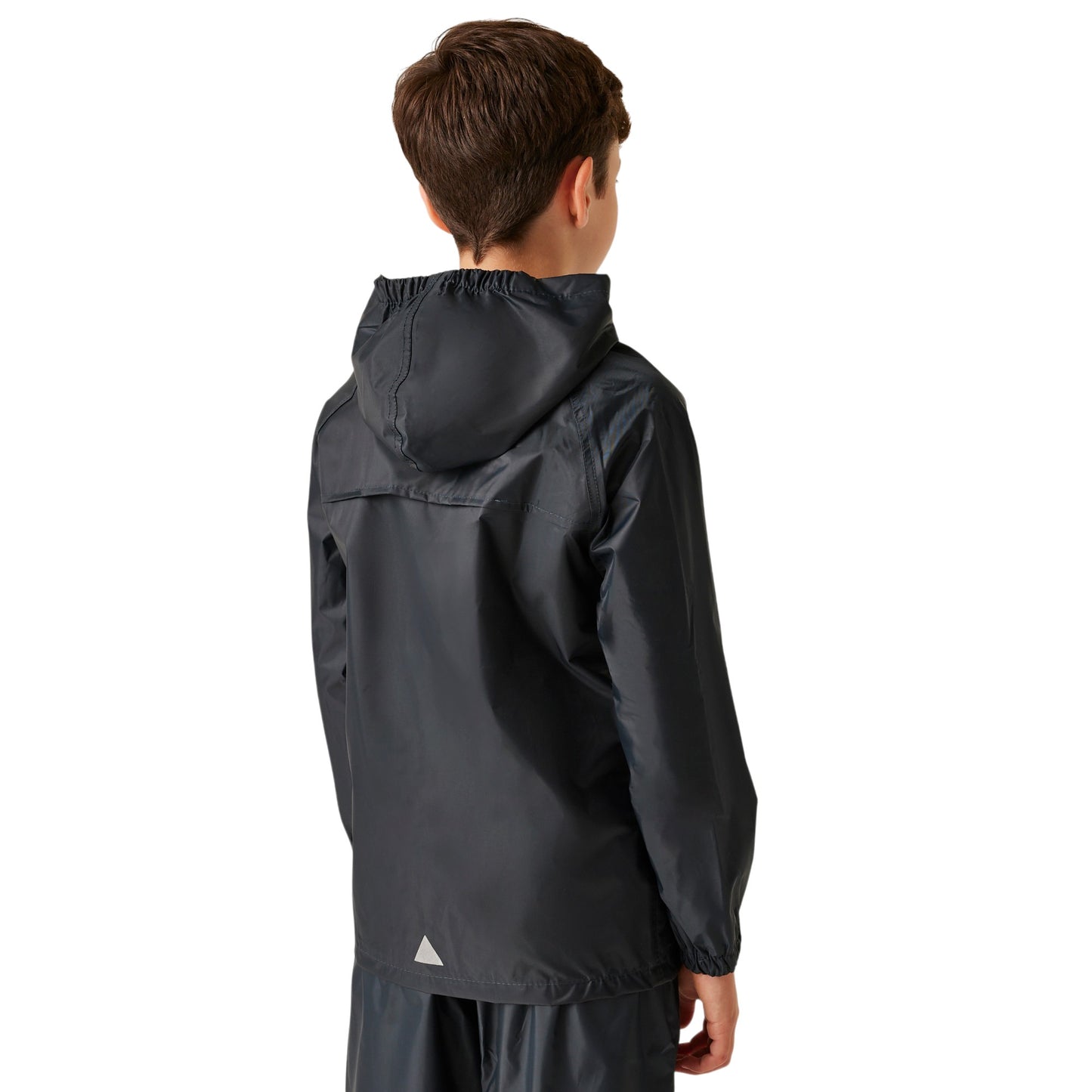 Regatta Kids' Stormbreak Waterproof Jacket | Child's Hooded School Raincoat