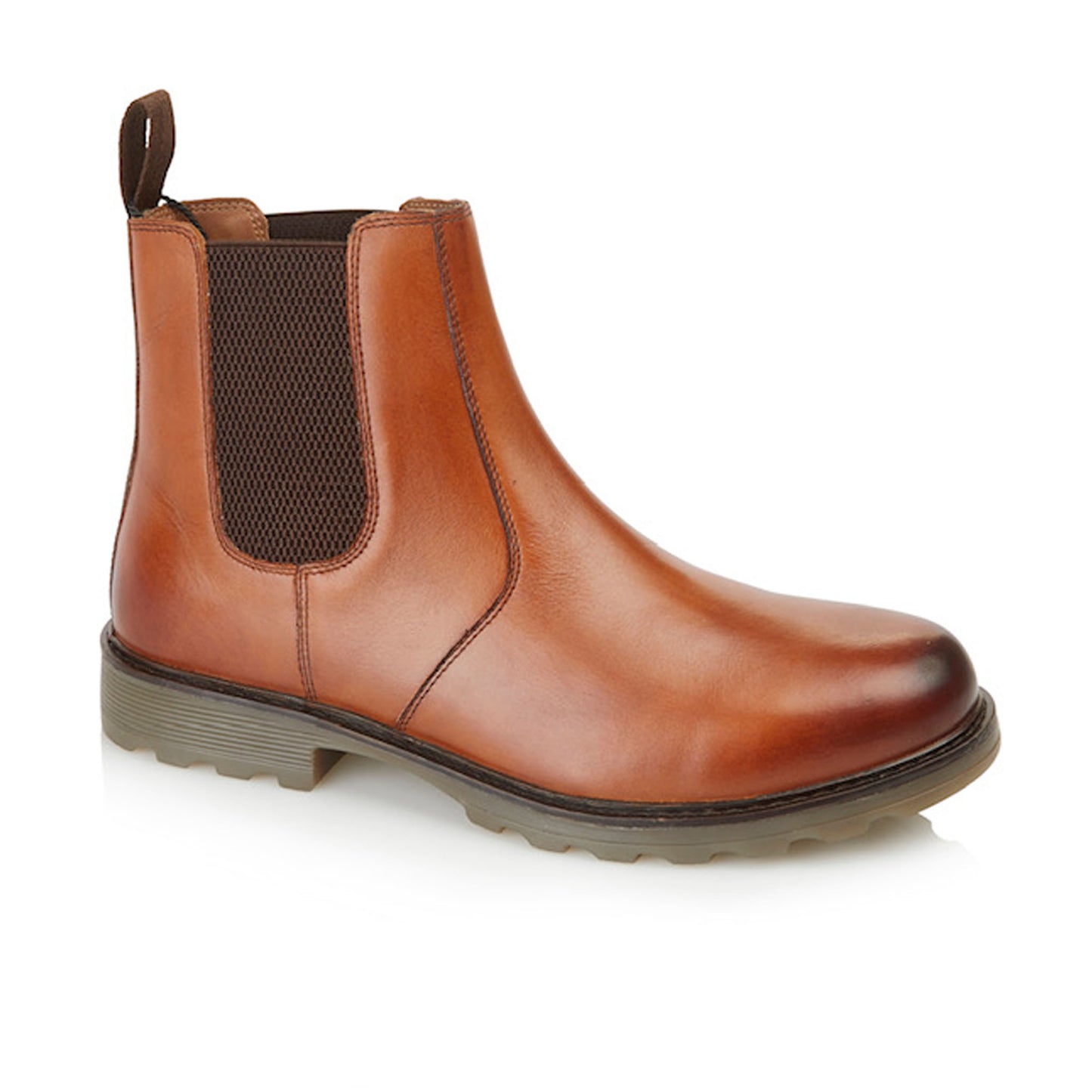 Mens Leather Chelsea Galway Dealer Ankle Boots