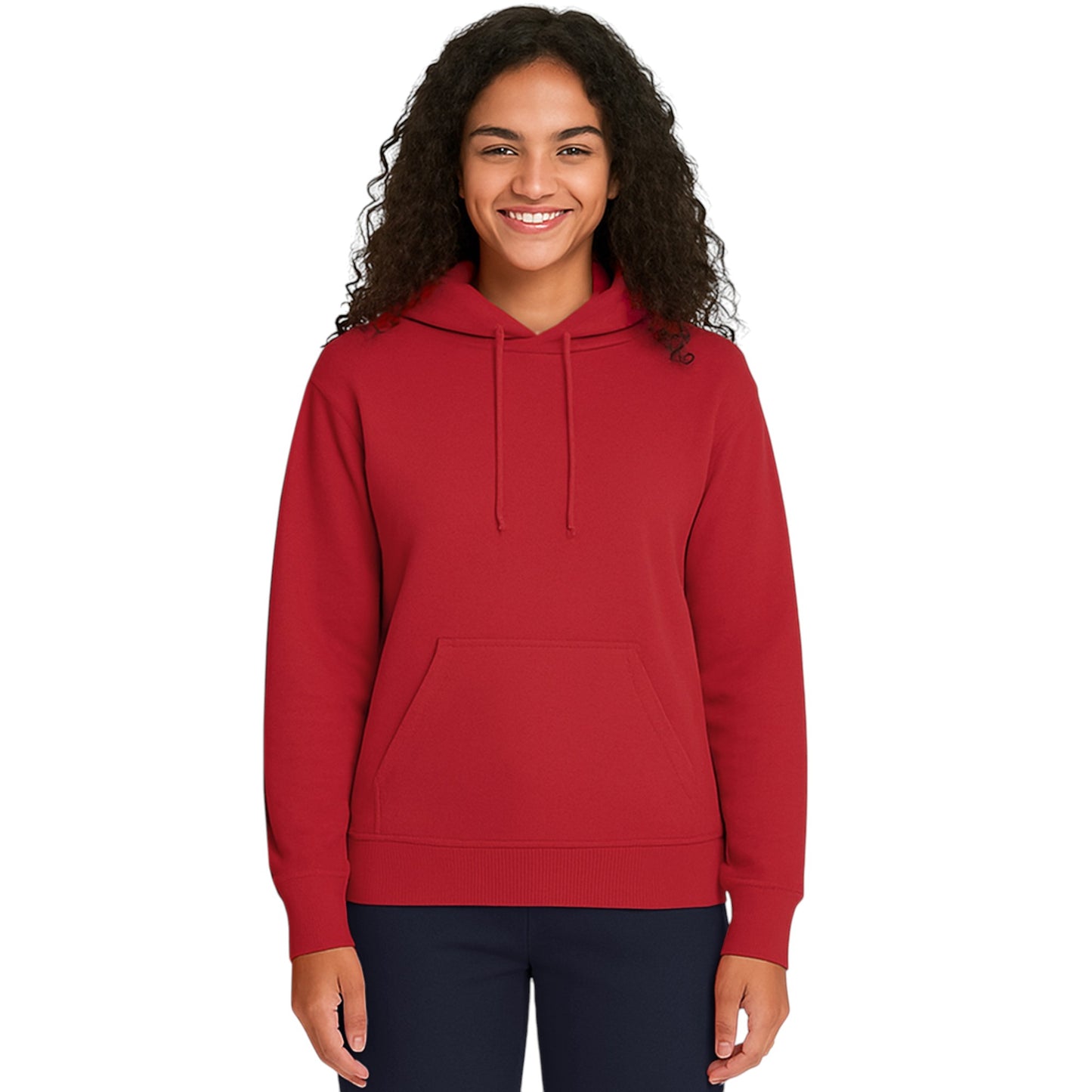 Unisex Heavy Blend Plain Hoodie – Comfy Fleece Pullover with Pouch Pocket