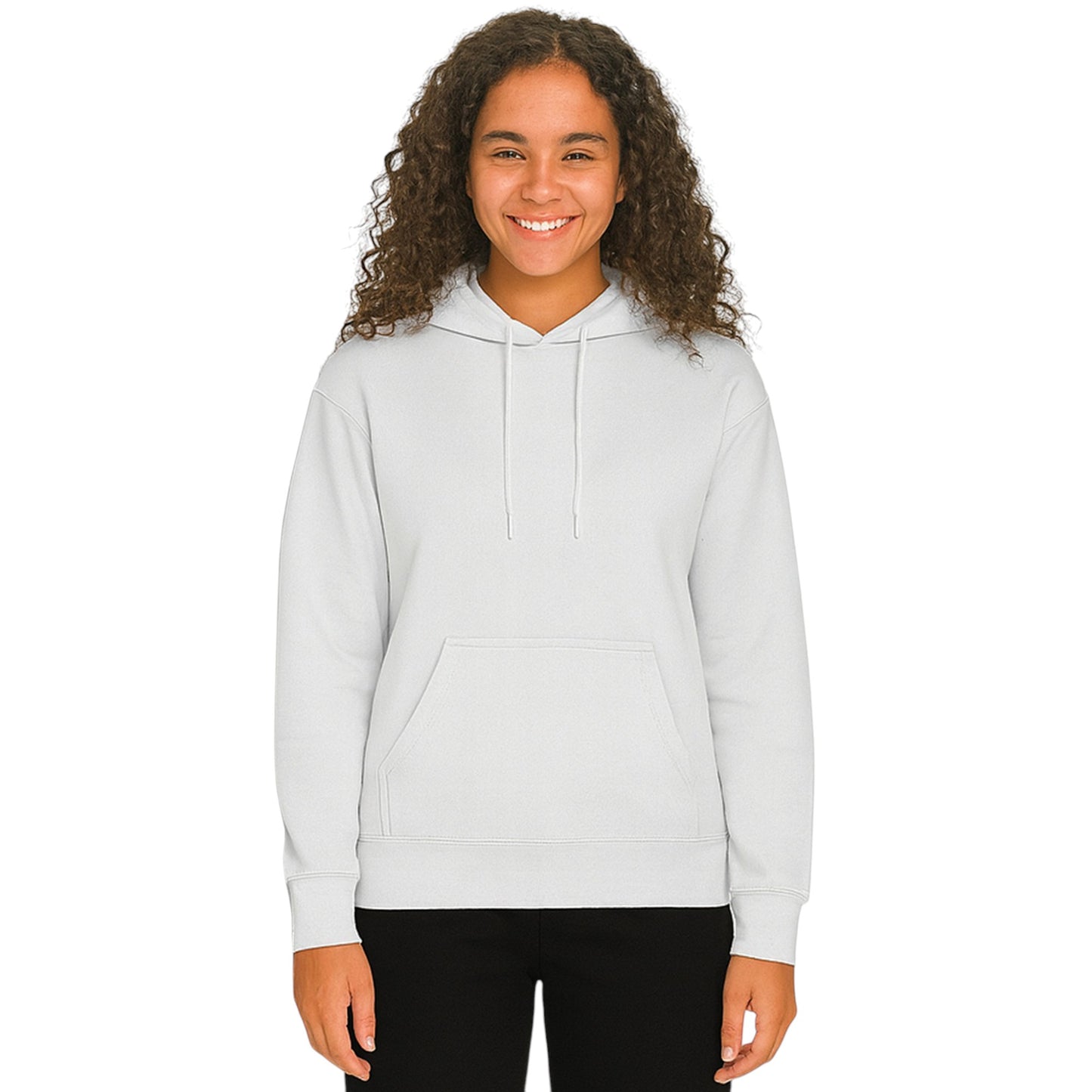 Unisex Heavy Blend Plain Hoodie – Comfy Fleece Pullover with Pouch Pocket